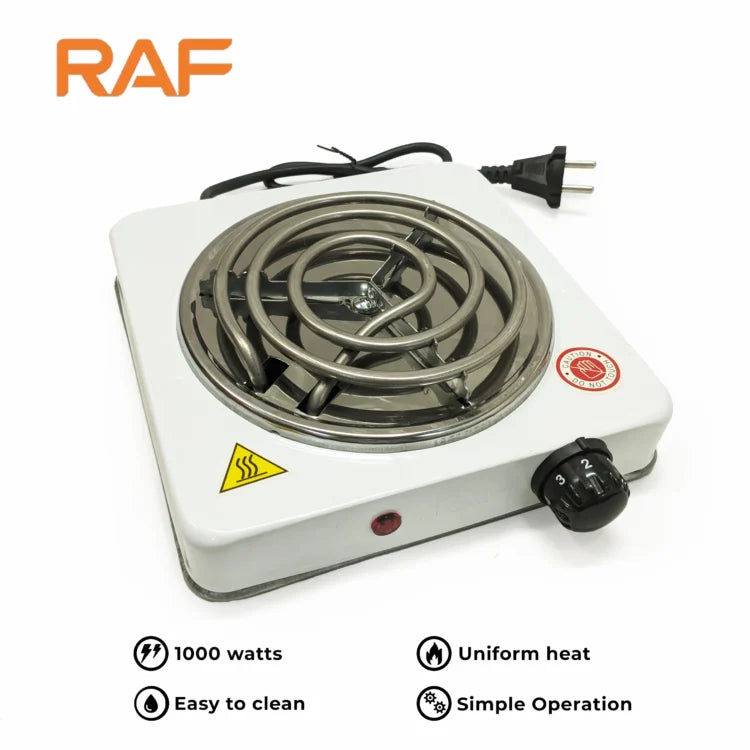 Electric Stove Hot Plate Heat Up In Just 2 Mins 1000W Charcoal Burner