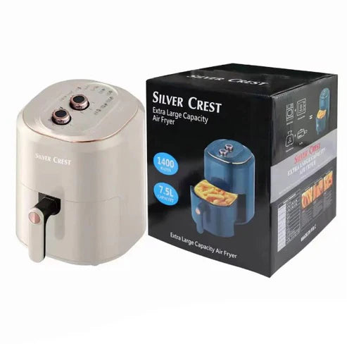 Silver Crest Air Fryer Extra Large Capacity 7.5L, 1400 Watts