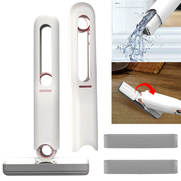 Mini Portable Mop, Glass Kitchen Car Cleaning Tool