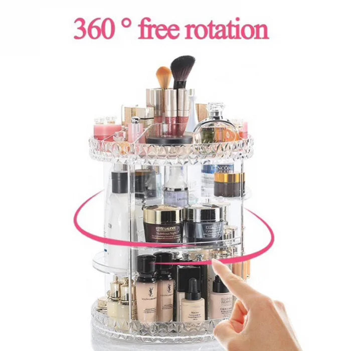 Diamond Makeup 360 Rotating Organizer Hot Selling
