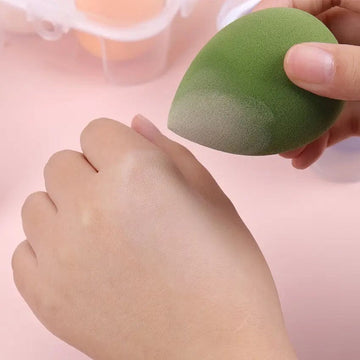 Makeup Beauty Blender, Foundation Powder Puff, Wet and Dry Powder Puff, Smooth, Seamless Coverage