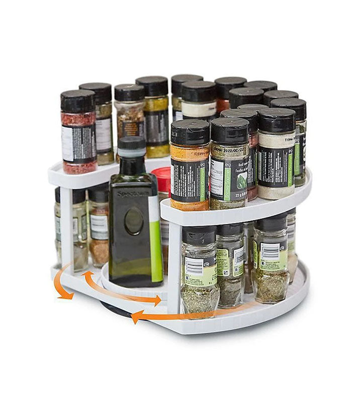 Rotating 360° Spice Storage Rack