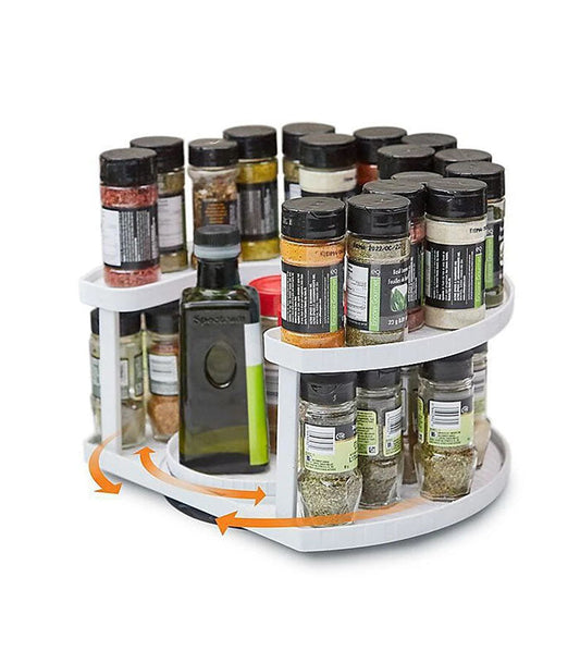 Rotating 360° Spice Storage Rack