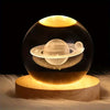 Glowing Planet 3D Crystal Ball Lamp