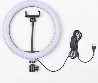 Led Ring Light/ Vlogging Video Lam with Remote Control & Phone Holder for Video Live Photo Studio.Phone Holder –