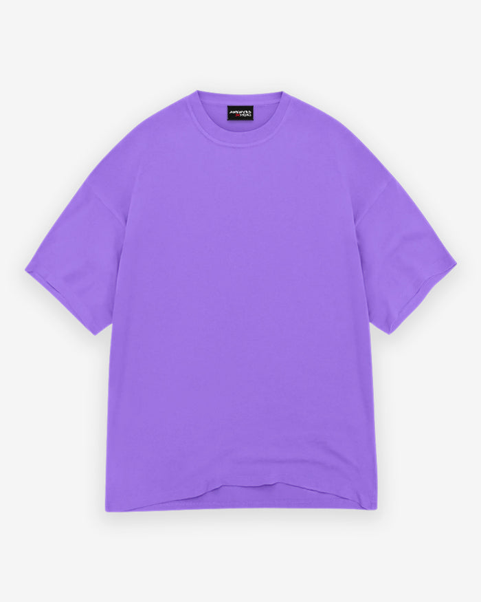 Relaxed Trendy Fit - Soft Lilac Oversize Tee