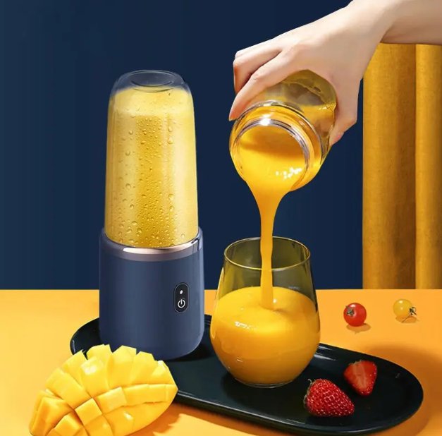 Portable Rechargeable Blender With Cup, Perfect for Smoothies & Travel