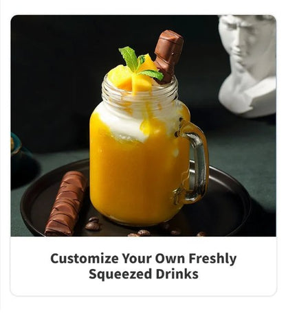 Portable Rechargeable Blender With Cup, Perfect for Smoothies & Travel