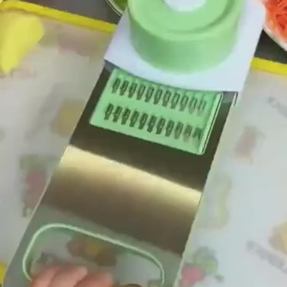 Stainless Steel 5 in 1  Multifunctional Vegetable Cutter