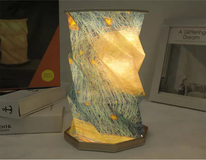 Portable Rechargeable LED Foldable Night Light LED Touch Lamp New Creative 2024