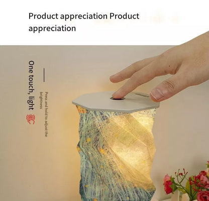 Portable Rechargeable LED Foldable Night Light LED Touch Lamp New Creative 2024