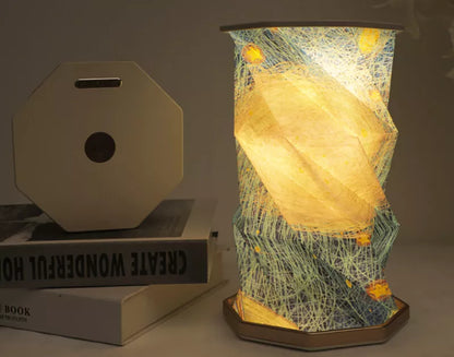 Portable Rechargeable LED Foldable Night Light LED Touch Lamp New Creative 2024