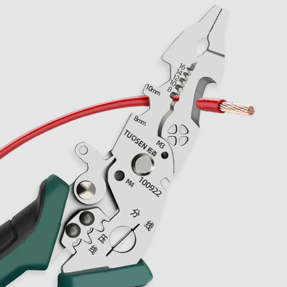 Multi-Function 10 in 1 Wire Stripper With Cutters , High Quality Stainless Steel